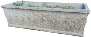 Rectangular Cement Planter Box