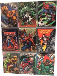 Large Collection Of 1994 Flair Marvel Trading Cards - READ DESCRIPTION