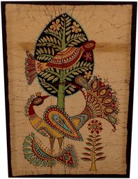 Batik Depicting Birds