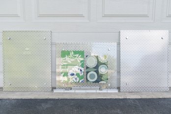 Set Of 3 Metal Mesh And Acrylic Frames (2 Of 2)