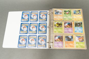Collection Of Assorted Pokemon Cards - Full Binder