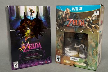 NEW! Nintendo 3DS Legend Of Zelda Figurine And Wii U Game Plus Amiibo (Read Details)
