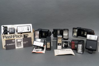The Ultimate Collection Of Vintage Flashes - Pro Master, Braun, Achiever, Phillips And More!