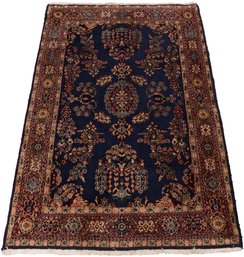 Hand Knotted Sarouk Area Rug