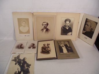 Lot Of Vintage Black And White Photographs