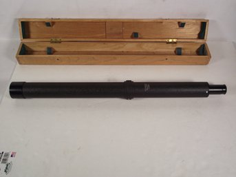 Vintage Micronta 30x40mm Telescope With Wooden Box