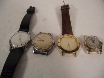 Four (4) Piece Vintage Watch Lot