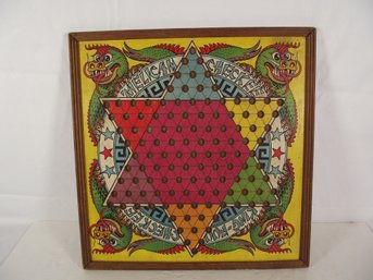 Vintage King Fuu Checkee Checker Board 1938