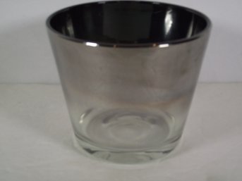 Vintage Dorothy Thorpe Silver Top Fade MCM Ice Bucket Barware