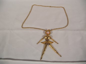 Dancing Girl Necklace And Pendant