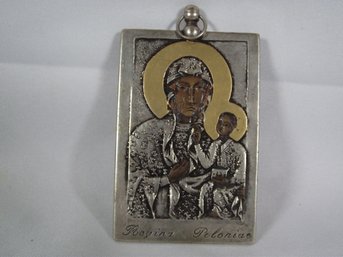 Vintage Regina Poloniae Pendant/Medal