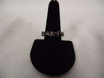 Brutalist Sterling Ring Size 9