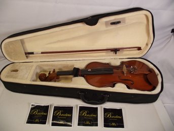 Barcelona BVN-200 Violin With Bow And Case