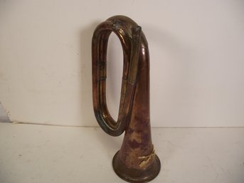 Vintage Brass And Copper Bugle