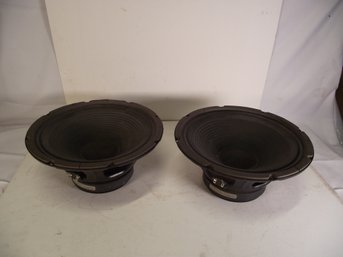 Pair Of 10 Inch Gallien Krueger 8 Ohms Speakers Model Paragon VL-100