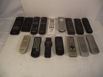 Lot Of Sixteen (16) Panasonic Remote Controls