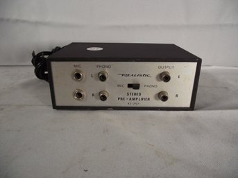 Realistic Stereo Preamp Moel 42-2101