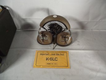 Vintage Koss Headphones Model K-6LC