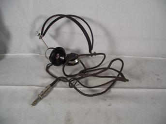 Vintage Military Brush Headphone