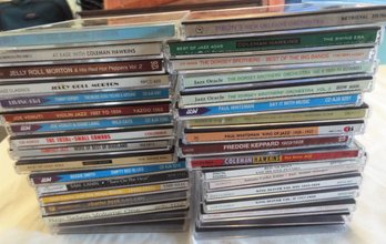 Lot Of 30 Mixed Various Artists Jazz/Blues CDs,