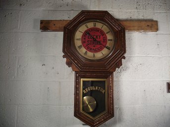 Lucky Strike Regulator Clock