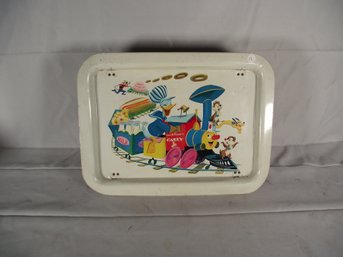 Vintage Walt Disney Metal Bed Tray