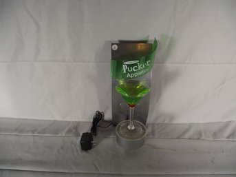 Dekuyper Pucker Appletini Bar Light