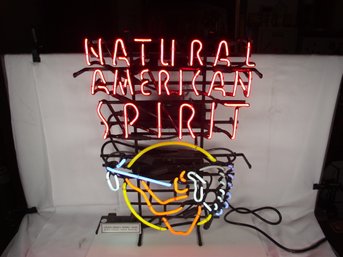 Natural American Spirit Tobacco Neon Light