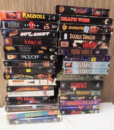 Thirty Various Title VHS's