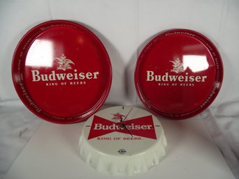 Budweiser Three Piece Lot