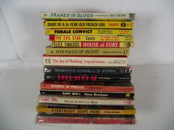 Fourteen (14) Vintage Pulp Paperback Books