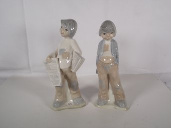 Two Tengra Figurines - Rare