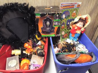 Large Lot Of Halloween Pieces