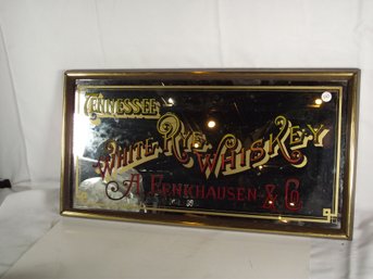 Vintage Tennessee White Rye Whiskey Mirror