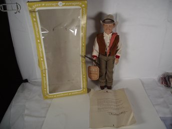 Vintage 1981 John Wayne Effanbee Doll With Box