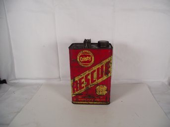 Vintage Cristy Rescue Gas Can