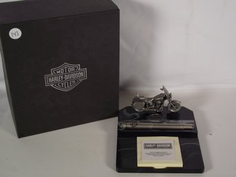 Harley Davidson Motorcycle Desk Set