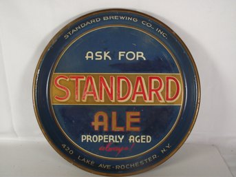 Vintage Standard Ale Beer Tray