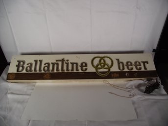 Vintage Ballantine Beer Light