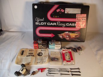 Vintage Official Slot Car Racing Case By Standard Plastic Company