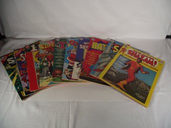 Vintage Large Comic Books, Lot Of 10