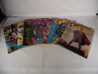 Vintage Large Comic Books, Lot Of 10