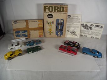 Vintage Mixed 1:24 And 1:32 Scale Slot Car Lot