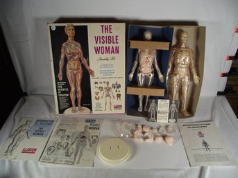 Vintage Visible Woman Model Assembly Kit