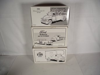 Lot Of Three (3) First Gear Metal Diecast Vehicles