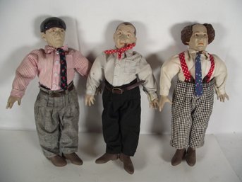 1991 Three Stooges Dolls