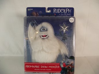 Vintage Abominable Snow Monster Figure On Card