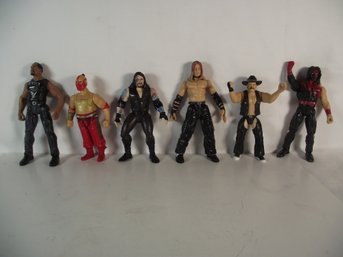 Lot Of Six (6) WWE Loose Action Figures