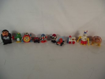 Lot Of Ten (10) Tomy Wind Up Toys