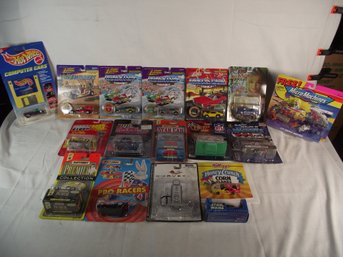 Large Lot Of Carded Diecast Vehicles